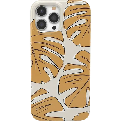 Island Time | Tropical Leaves Floral Case