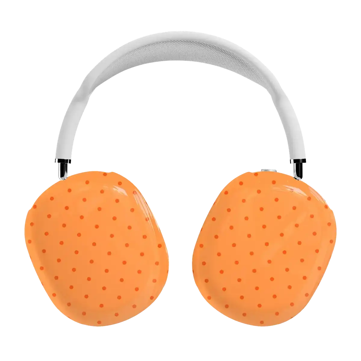 On the Dot | Orange Polka Dot AirPods Max Case