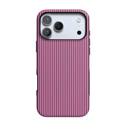 Stripes and the City | Pink & Purple Pinstripe Case