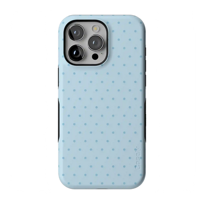 On the Dot | Blue Monochrome Polka Dot Case