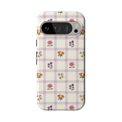 Meadow Check | Floral Gingham Case