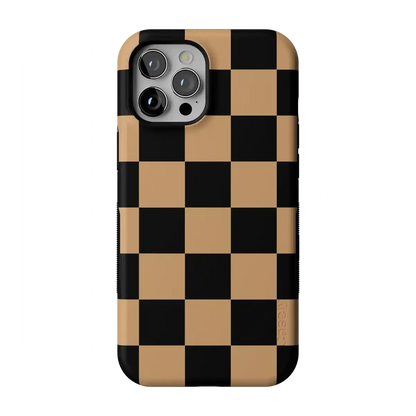 Fit Check | Black & Brown Checkerboard Case