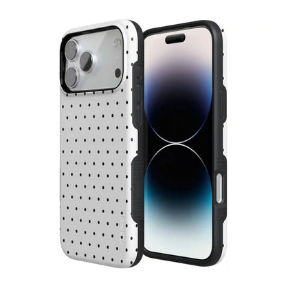 On the Dot | Black Polka Dot Case
