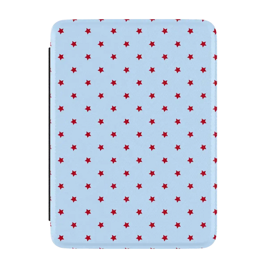 Tiny Stars | Red & Blue Kindle Case