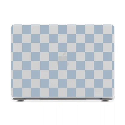 Fit Check | Light Blue Checkerboard Laptop Shell