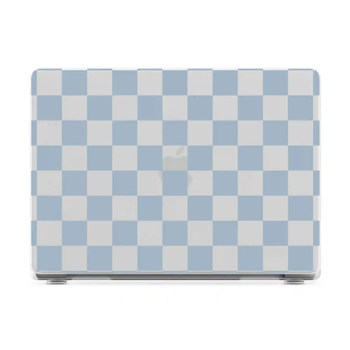 Fit Check | Light Blue Checkerboard Laptop Shell