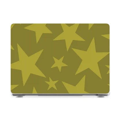 Stars Align | Green Stars Laptop Shell