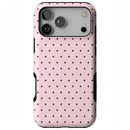 On the Dot | Pink Polka Dot Case