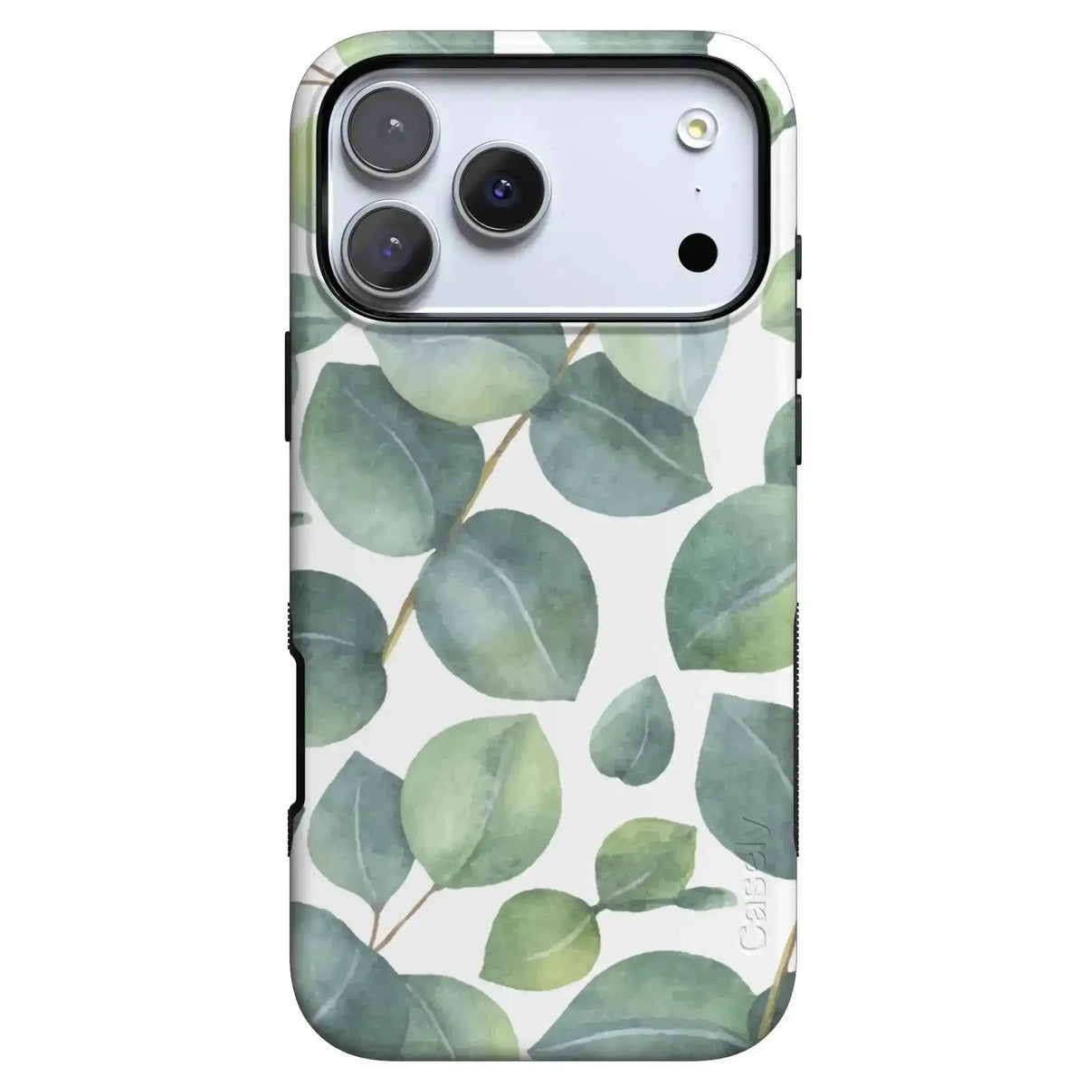 Leaf Me Alone | Green Floral Print Case