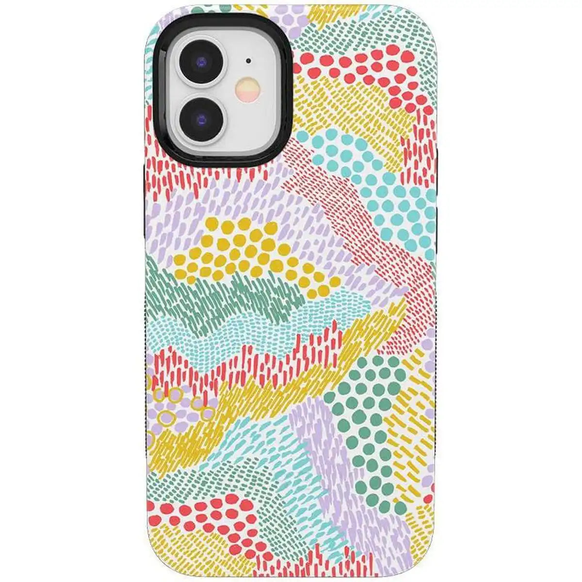 Color Me Happy | Pattern Colorblock Case