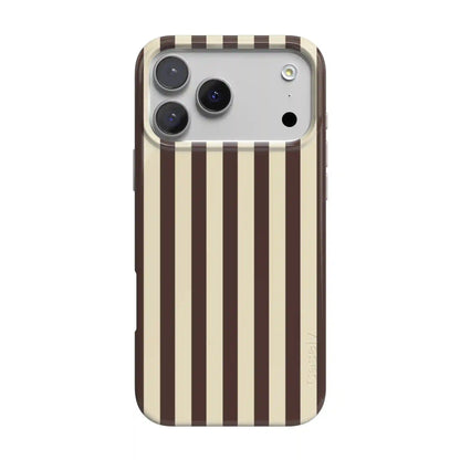 S'more Stripes | Brown Striped Case
