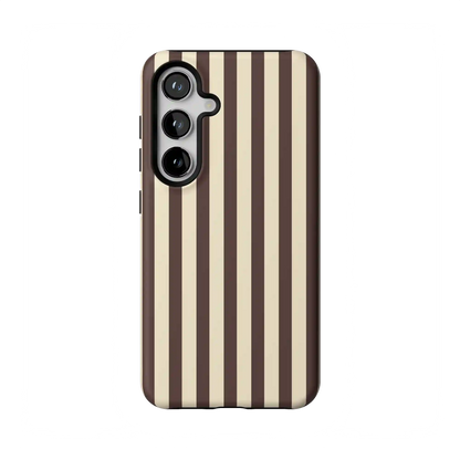 S'more Stripes | Brown Striped Case