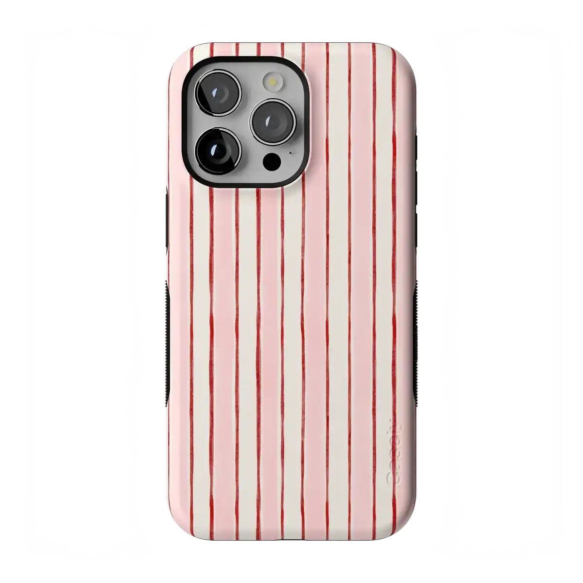 Pretty in Pastel | Blush Stripes Case