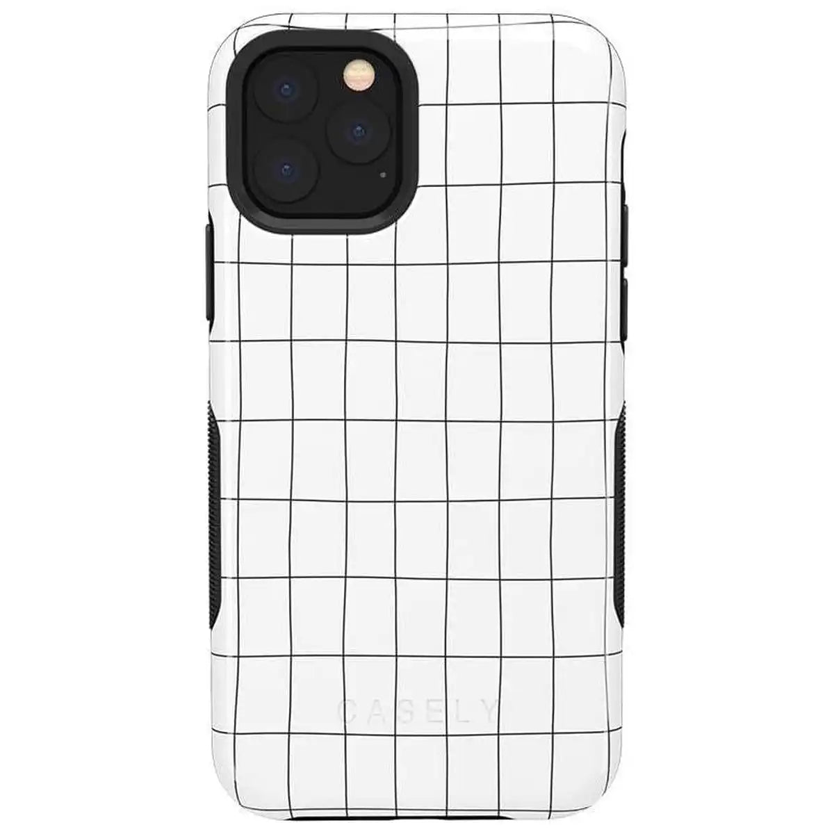 Off the Grid | White & Black Lined Case