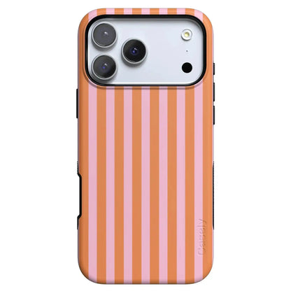 Perfect Stripes | Orange & Pink Stripes Case
