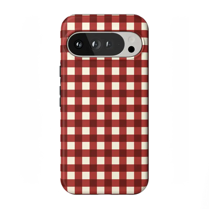 Checked Twice | Red Plaid Case