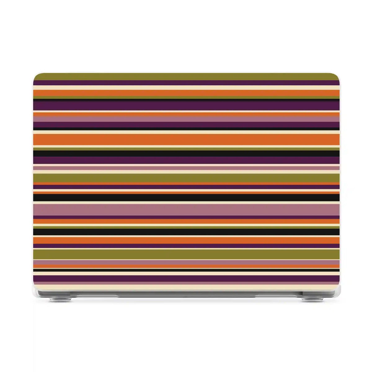 Candy Stripes | Layered Lines Laptop Shell