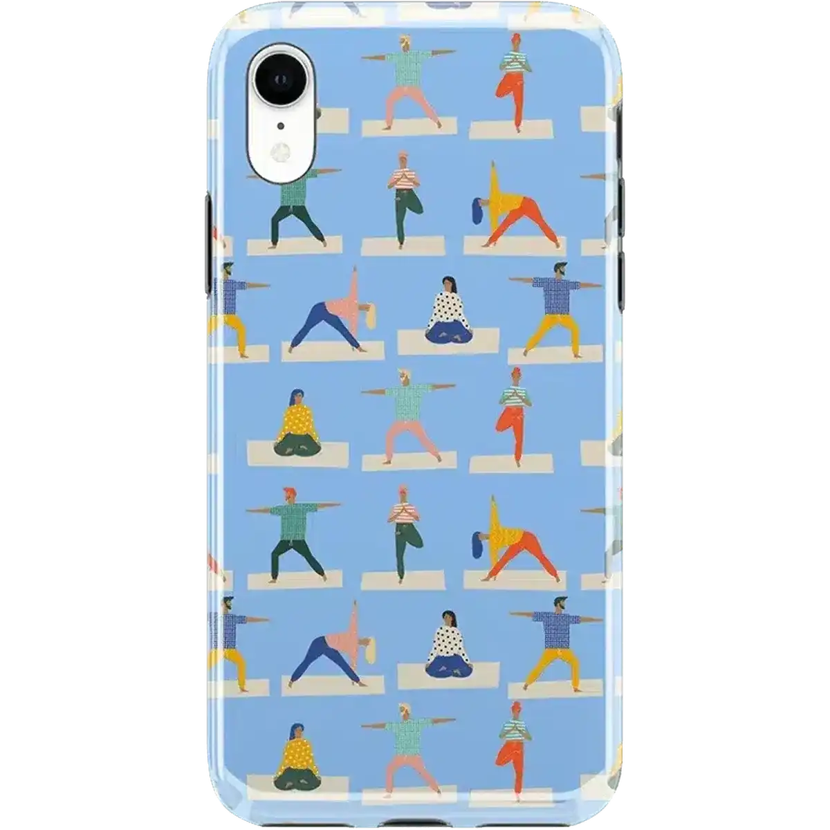 Go with the Flow | Light Blue Yoga Case