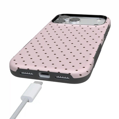 On the Dot | Pink Polka Dot Case
