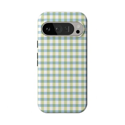 Pastel Picnic | Blue & Green Gingham Case