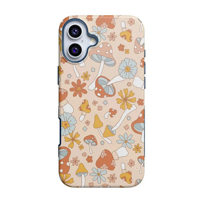 Mushroom Magic | Retro Floral Case