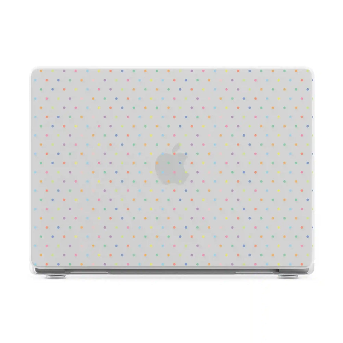 On the Dot | Rainbow Polka Dot Laptop Shell