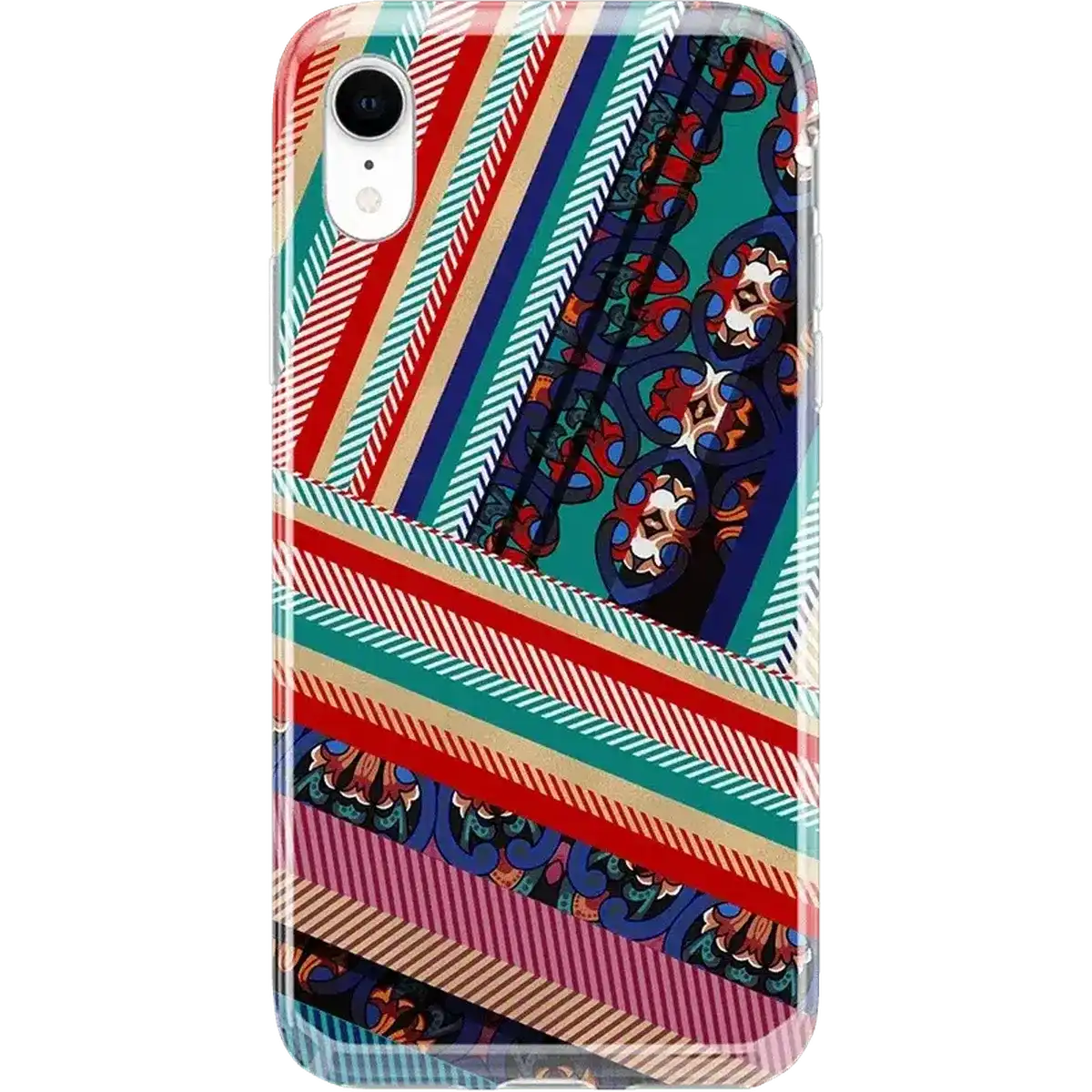 Wearing Layers | Layered Patchwork iPhone Case