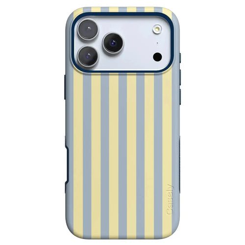 Coastline Stripes | Blue & Yellow Case