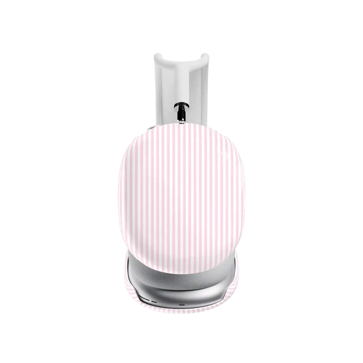 Stripes and the City | Light Pink Pinstripe AirPods Max Case