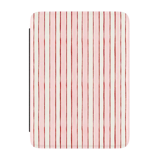 Pretty in Pastel | Blush Stripes Kindle Case