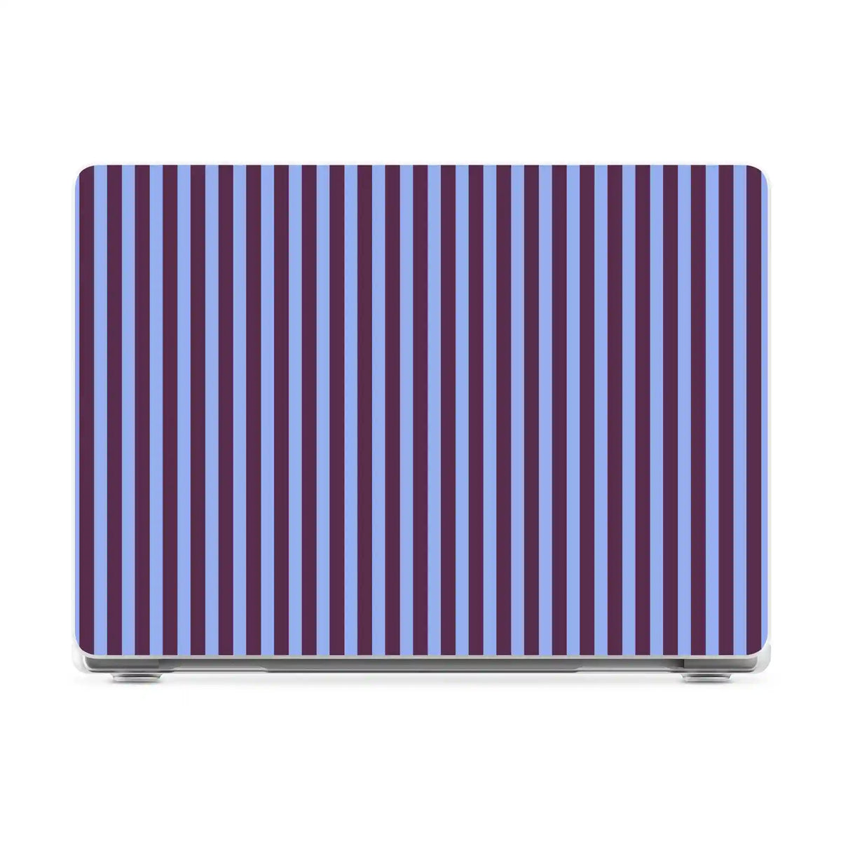 Perfect Stripes | Purple & Blue Stripes Laptop Shell