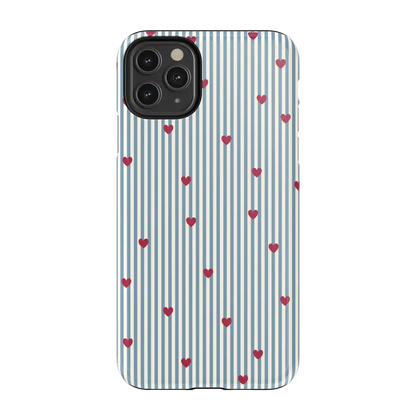 Love Lines | Blue Stripes Case