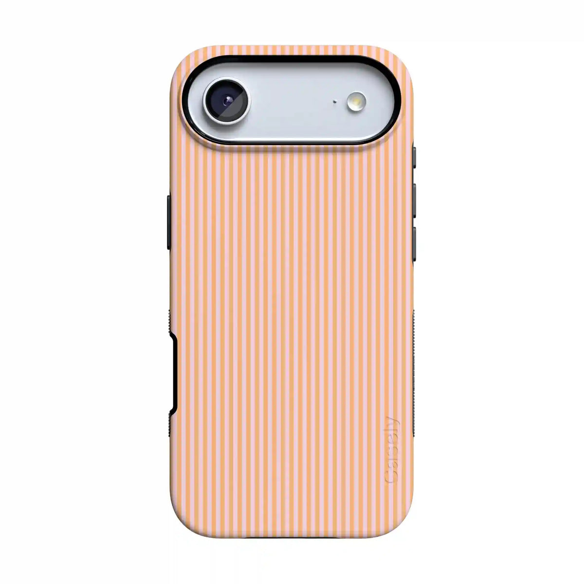 Stripes and the City | Orange & Pink Pinstripe Case