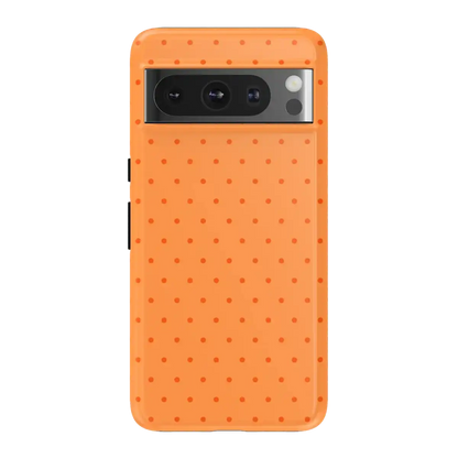 On the Dot | Orange Polka Dot Case