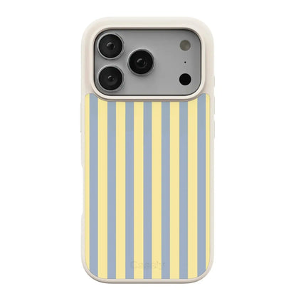 Coastline Stripes | Blue & Yellow Case