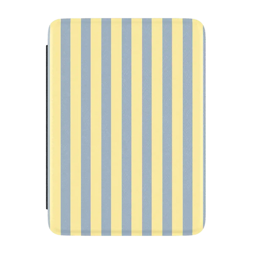 Coastline Stripes | Blue & Yellow Kindle Case
