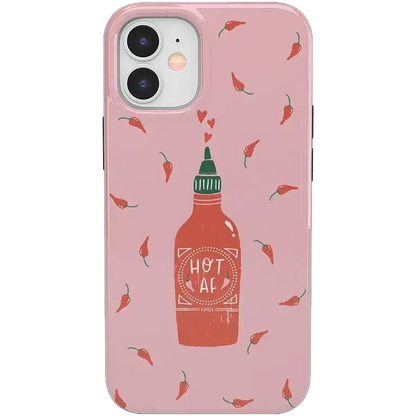 Spicy AF | Pink Chili Hot Sauce Case