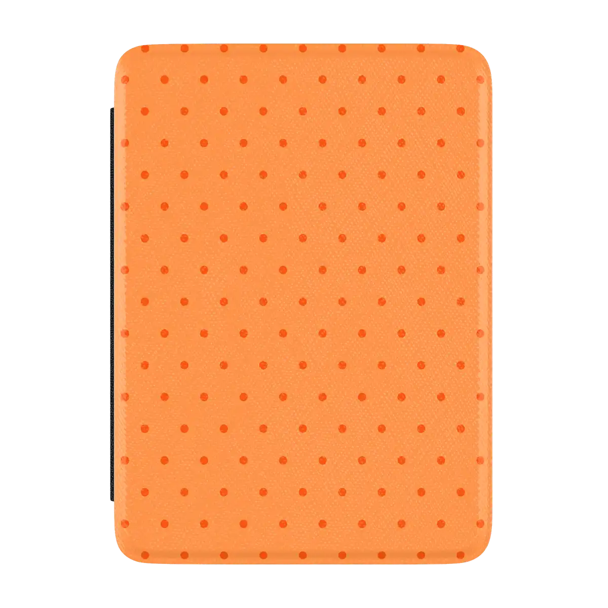 On the Dot | Orange Polka Dot Kindle Case