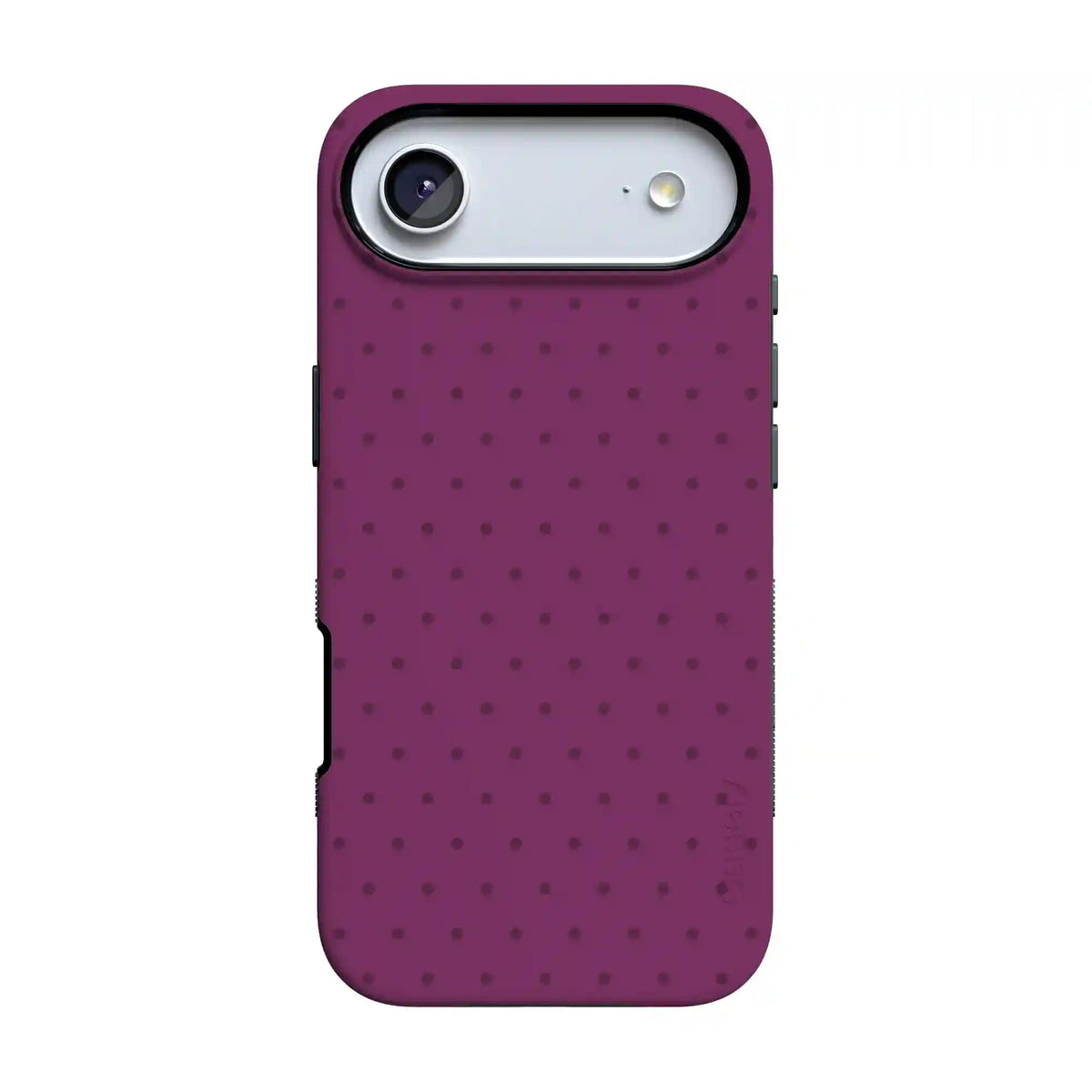 On the Dot | Plum Polka Dot Case