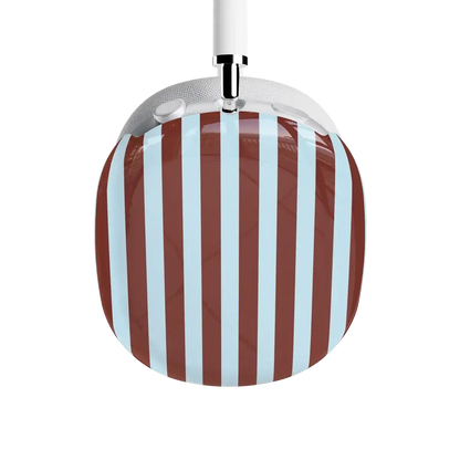 Sunday in Brooklyn | Blue Stripes AirPods Max Case