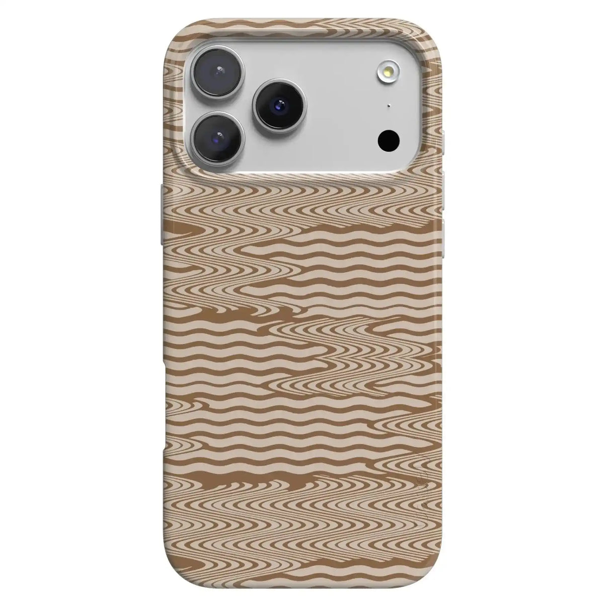 Mocha Ripple | Brown Waves Case