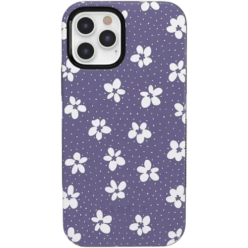 Flower My World | Purple Mauve Floral Case