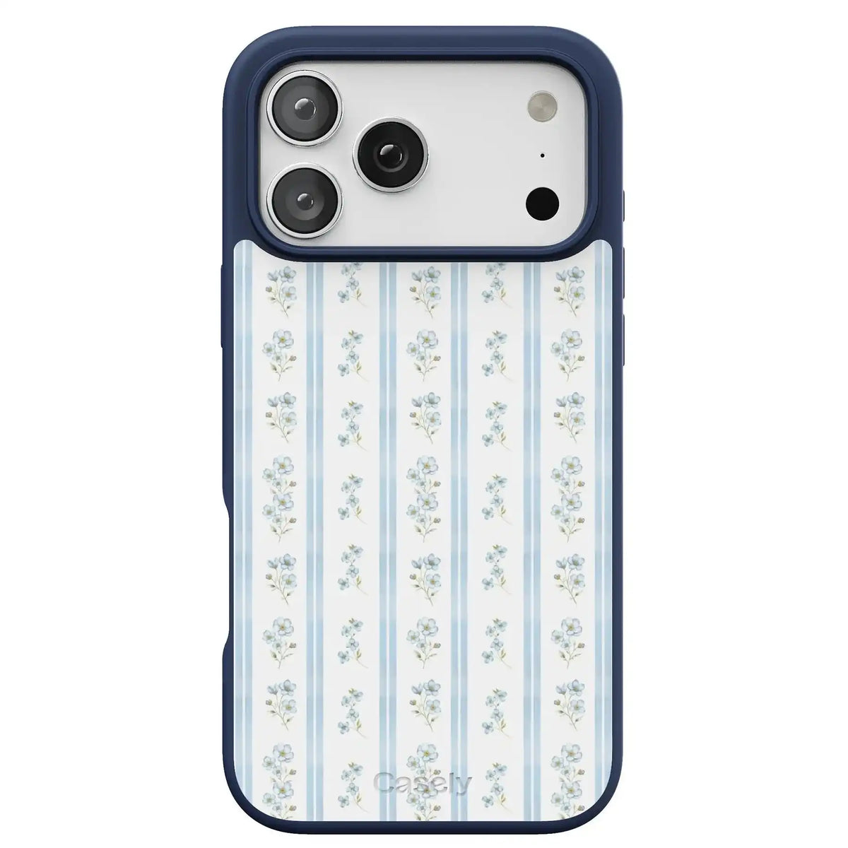 Cottage Stripe | Blue Floral Case