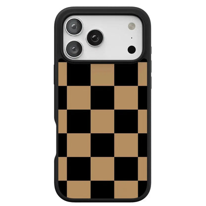 Fit Check | Black & Brown Checkerboard Case
