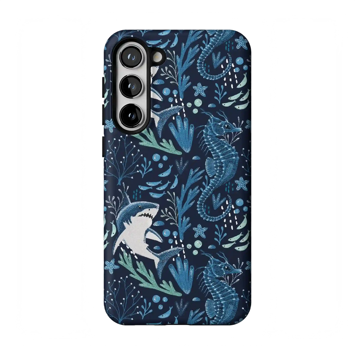Midnight Reef | Shark Print Case