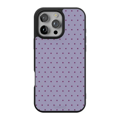 On the Dot | Purple & Plum Polka Dot Case