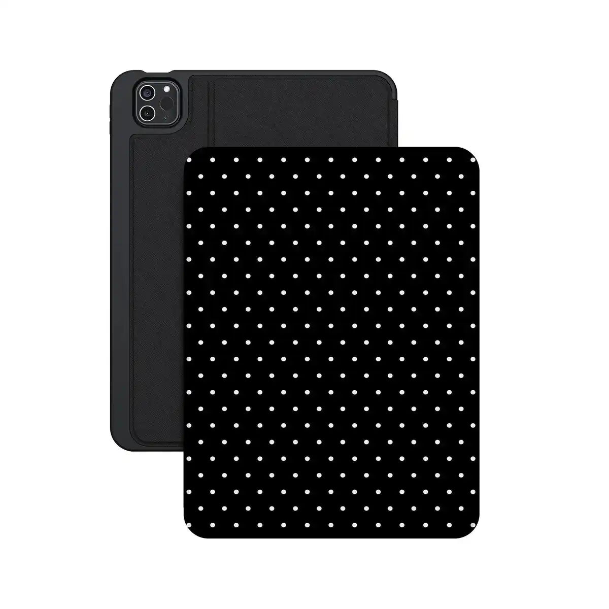 On the Dot | White Polka Dot iPad Case