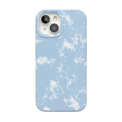Light Blue Skies | Marble Clouds Case