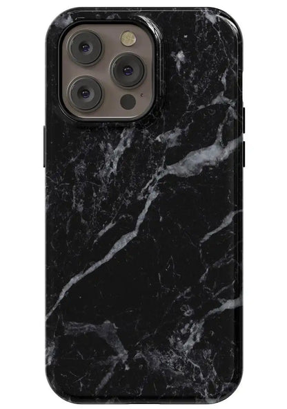 Black Pearl | Classic Black Marble Case