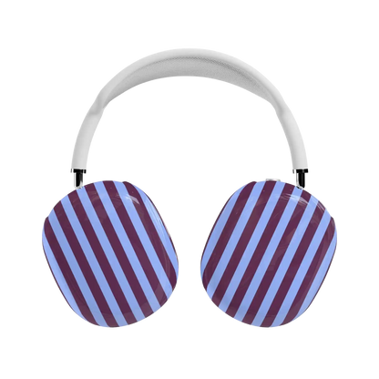 Perfect Stripes | Purple & Blue Stripes AirPods Max Case